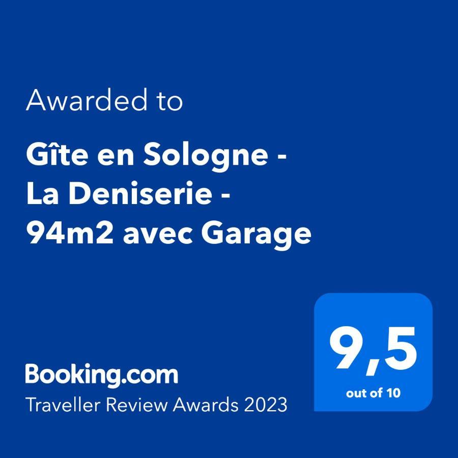 Ferienhaus En Sologne - La Deniserie - 94m2 Avec Garage